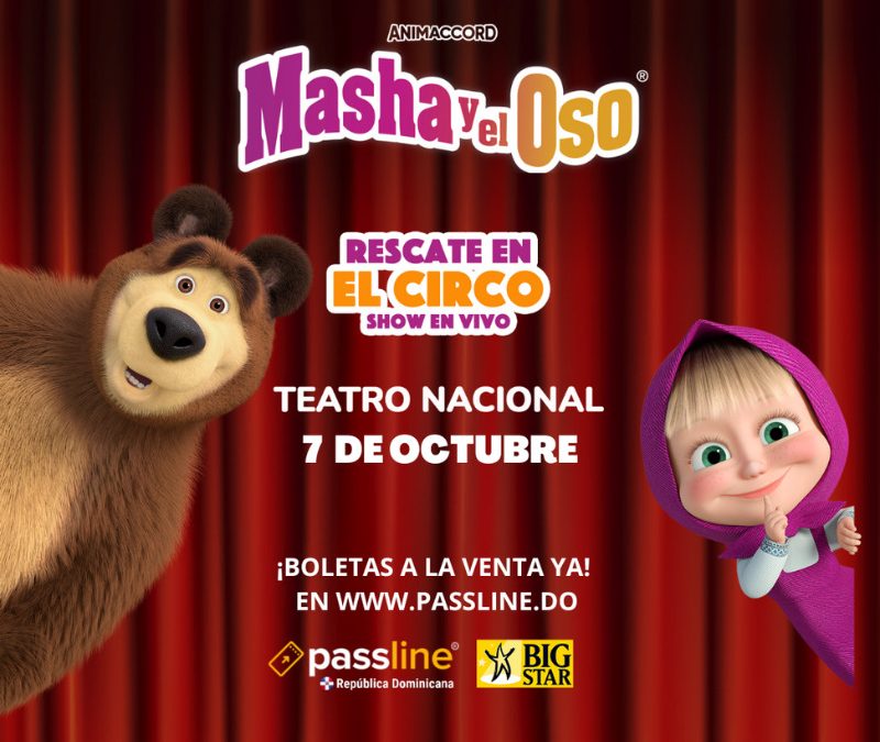 Masha y el Oso, Rescate en el Circo, Show En Vivo!